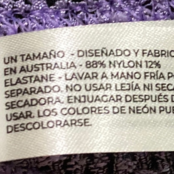 Bond Eye Limeade Edition Violet Python Bikini Top - Picture 14 of 14